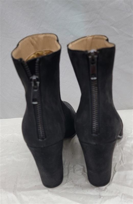 NWOT Mia 9 Eloise Faux Leather BLack Ankle Boots 117146