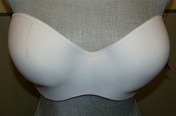 NWT Lilyette 36DD Strapless Convertible Full Figure Bra 929 White 117172