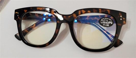 NWT EyeKepper Brown Tortoiseshell 1.5 Cat Eye Thick Reading Nerd Glasses 117214
