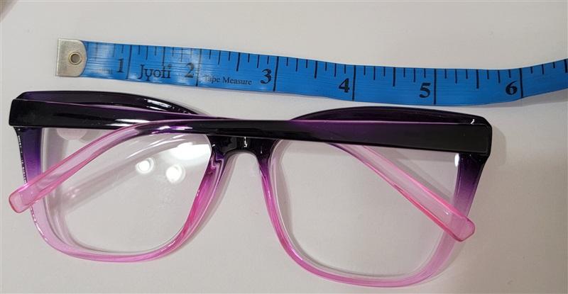 NWT EyeKepper Pink Purple Ombre 1.5 Cat Eye Thick Reading Nerd Glasses 117224