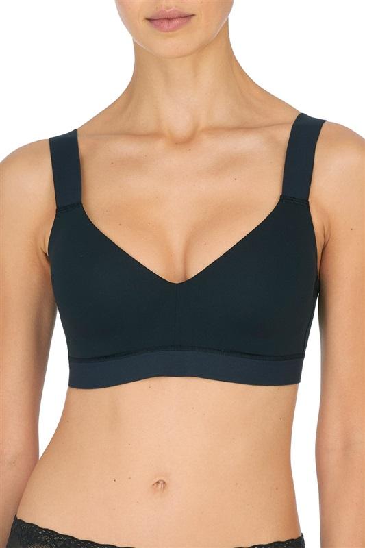 NWT Natori 34C Dynamic Convertible Contour Sports Bra 751245 Black 117239