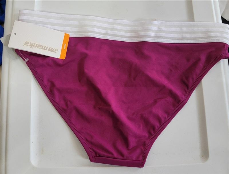 NWT Marika S Magenta Lust Tankini Swimsuit Bottom 117260