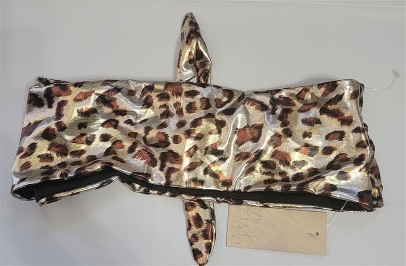 NWT Ris-k S Swell Wildcat Bandeau Lame' Bikini Swim Top 117327
