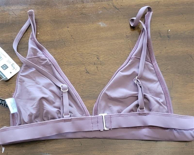 NWT Anthropologie Dippin' Daisy's L Triangle Bikini Top Purple Haze 117331