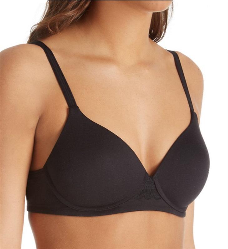 NWOT Hanes Ultimate ComfortFlex Natural Lift 2XL Wirefree Bra HU25 Black 117376