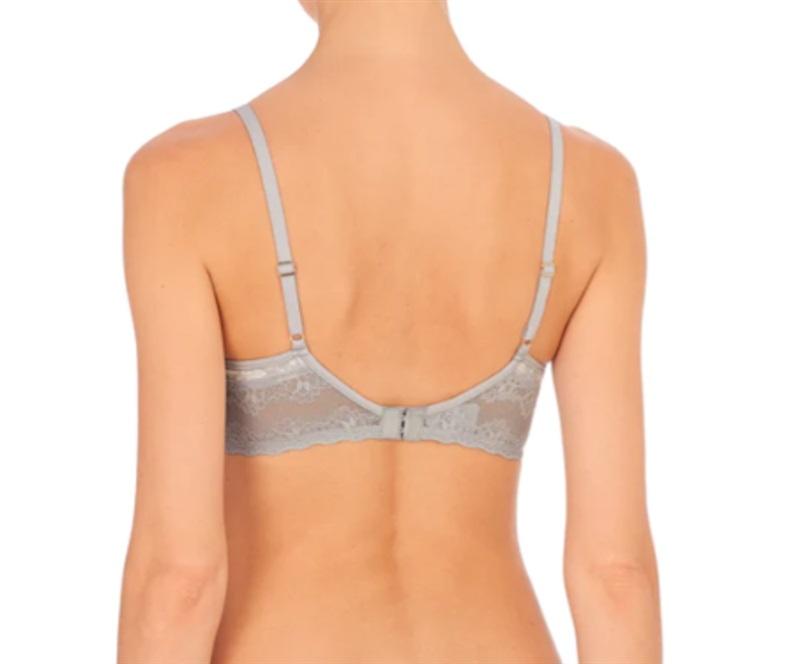 NWT Natori 36DDD Bliss Comfort Contour Underwire Bra 721154 Gray 117397