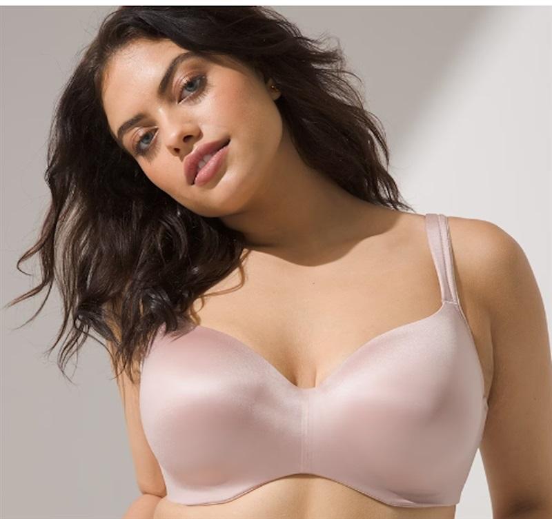 NWOTD Soma 42DD Stunning Support Smooth Balconette Underwire Bra adobe 117432