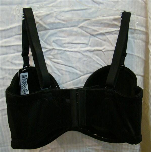 NWT Wacoal 32D Red Carpet Strapless Convertible Black Bra 854119 117455