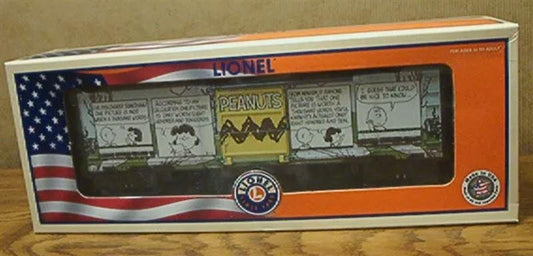 NWTD 2018 Lionel Peanuts Meadow Boxcar Die Cast Metal Sprung 117491