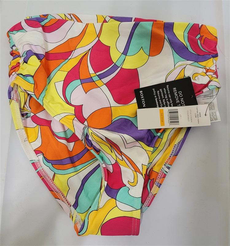 NWT Carmen Marc Valvo Boston Proper Mod S Hi Waist Bikini Swim Bottom 117566