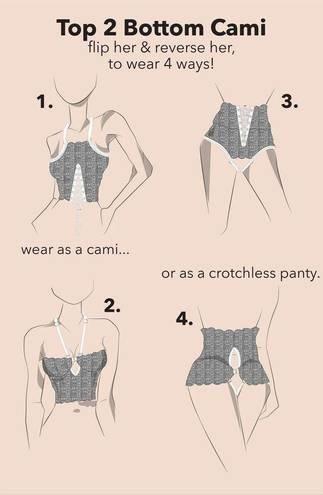 NWT HAH Hot As Hell Top 2 Bottom Cami Free People Black 117622