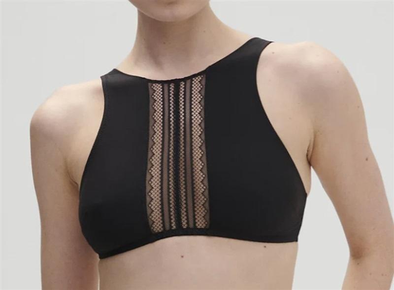 NWT Simone Perele XL Olympe Bralette 1C5251 Olive Green 117684