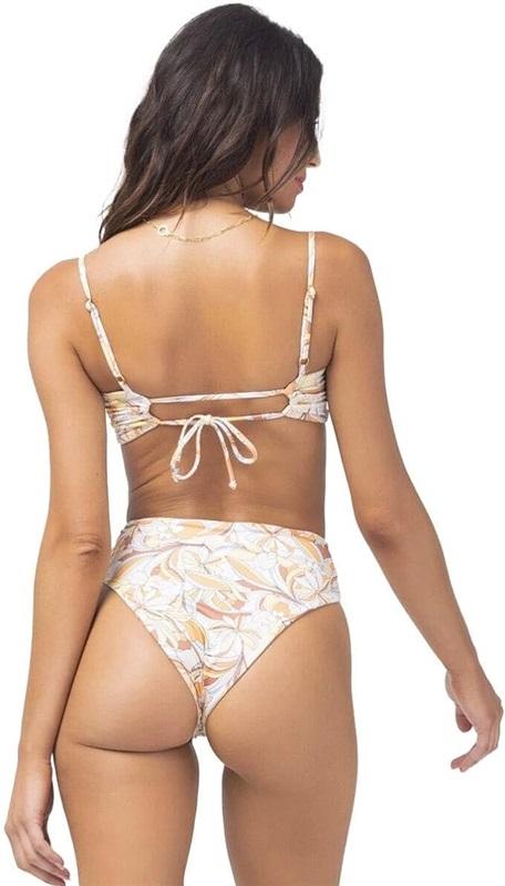 NWT L*Space Ringo DD Soulshine Floral Bikini Swim Top 117717