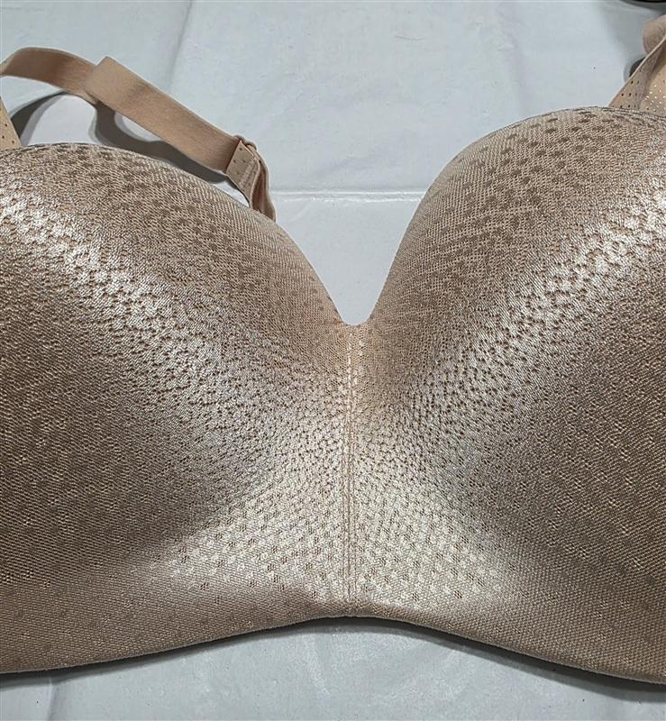 NWOT Wacoal 38DD Back Appeal Wirefree Contour Bra 856303 Pink 117758