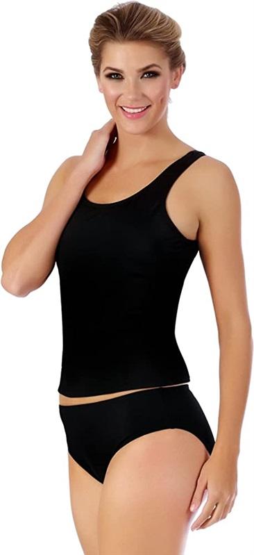 NWOT INSTANTFIGURE 10 COMPRESSION SWIMWEAR TANKINI TOP 13262T 117770