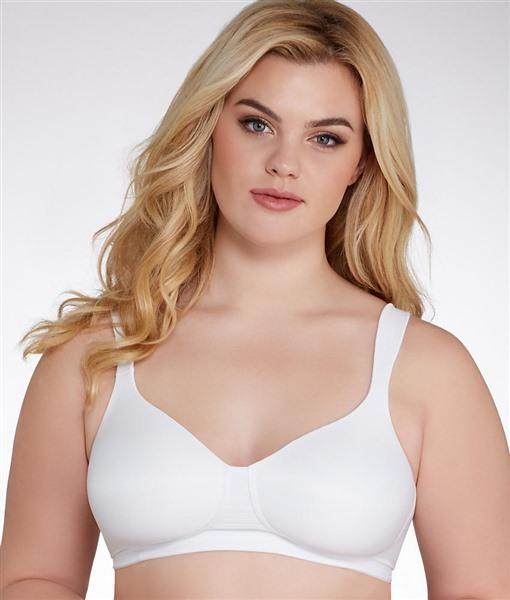 NWOT Vanity Fair 38DD Cooling Touch Wirefree Bra 71355 White 117778
