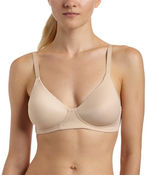 NWOT Bali 38D Concealers Wire Free Bra 3413 Beige 117794