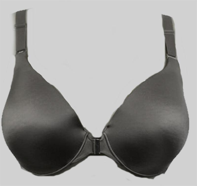 NWOT Soma 40D Vanishing 360 Perfect Coverage Front Close Bra Gray 117826