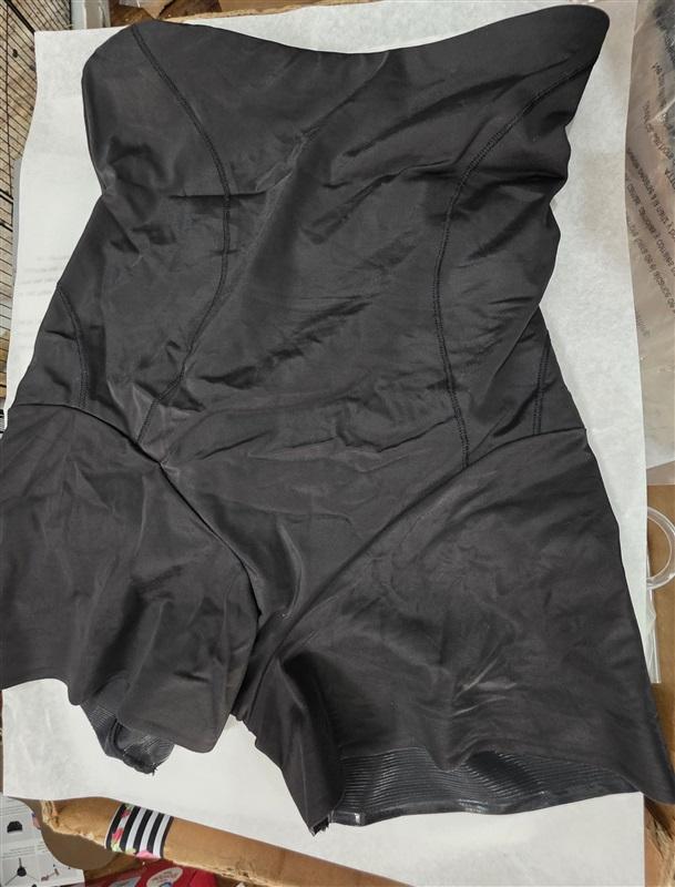 NWOT Naomi & Nicole 2XL Inside Magic Hi-Waist Boyshort Shaper 7928 Black 117832