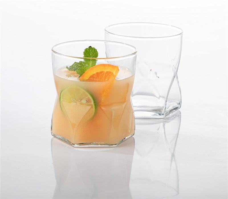 Libbey Rhombus 4 Cordial Highball Glasses 117979