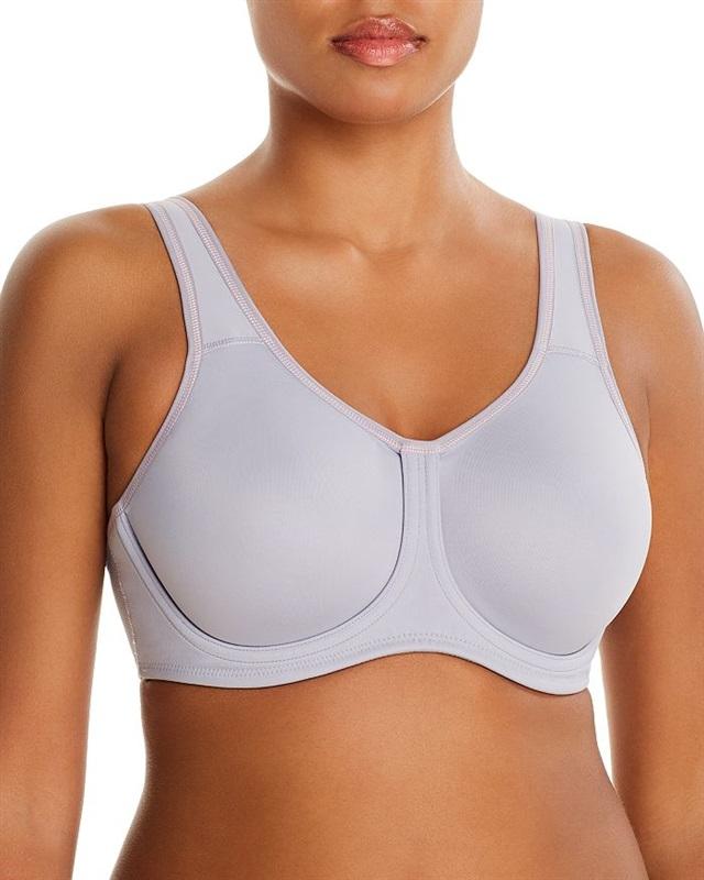 NWT Wacoal 32H Gray Sport Underwire 855170 Free Shipping 118110