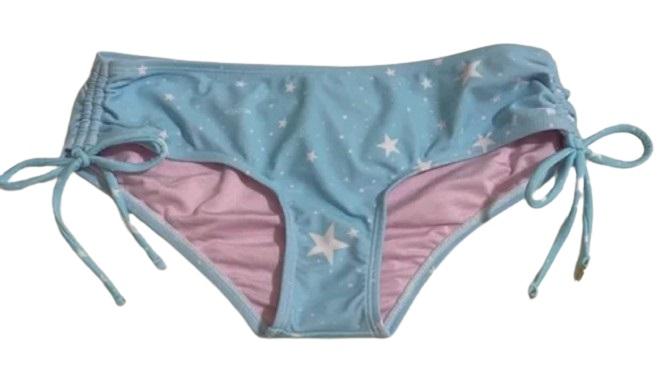 NWT WILDFOX S Daisy Boyshort Starry Days Bikini Bottoms Swim 118124