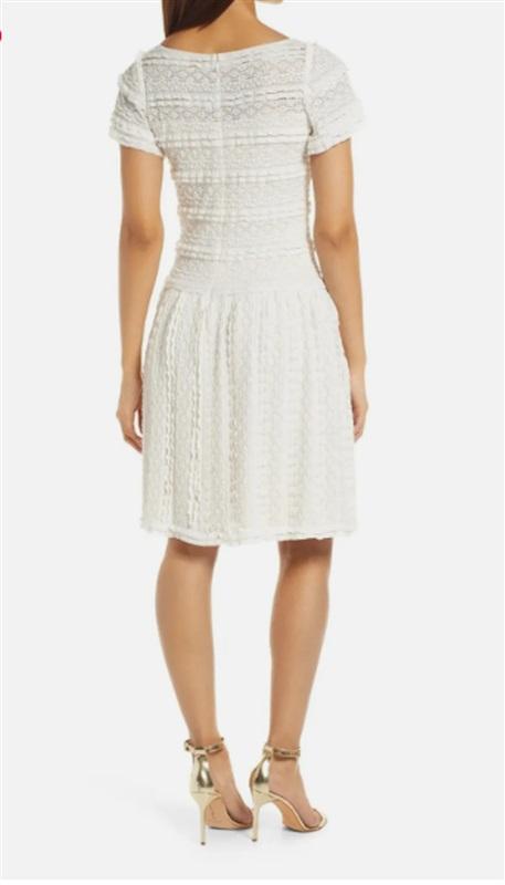 NWT SHO TADASHI SHOJI M Cloud Lace Short Dress 118277