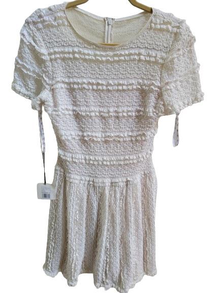 NWT SHO TADASHI SHOJI M Cloud Lace Short Dress 118277