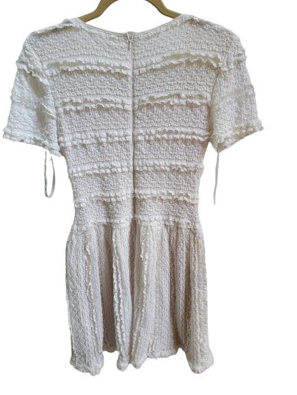 NWT SHO TADASHI SHOJI M Cloud Lace Short Dress 118277