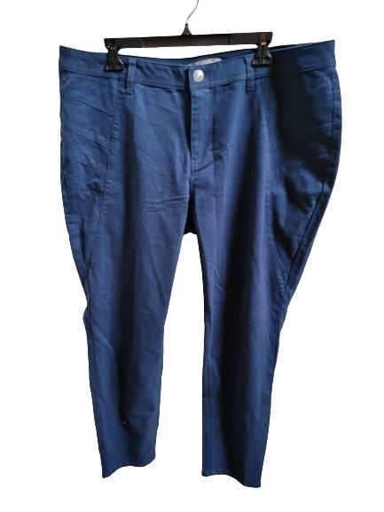 NWOT Kate & Mallory 18w Blue 2 Pocket Chino Pants 118478