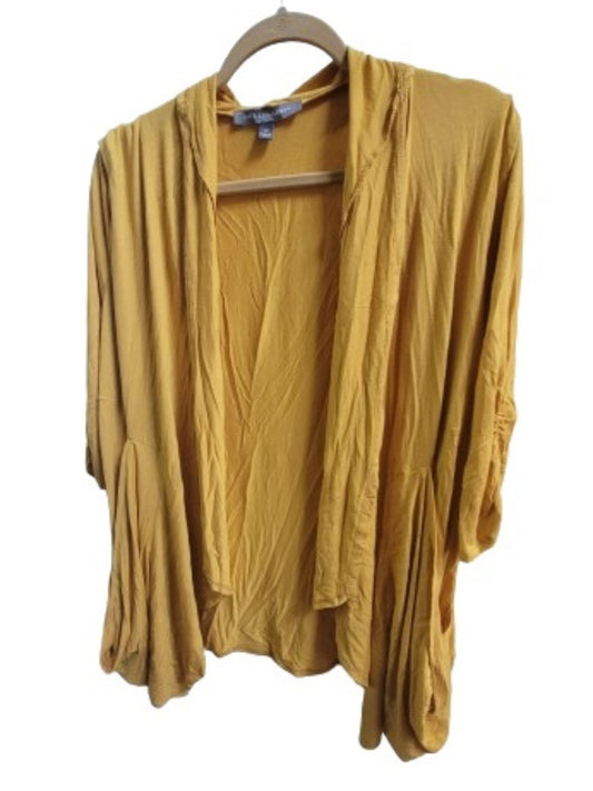 NWT Kate & Mallory M 3/4 Sleeve Jacket & Tank Top Set Yellow 118516