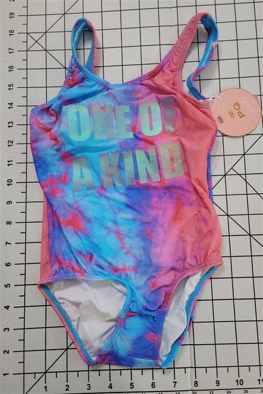 NWT Pilyq PQ Girls 2 Popsicle Rainbow One of a Kind 1PC Swimsuit 118562