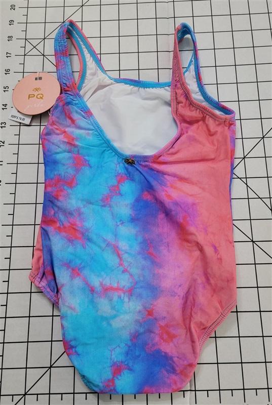NWT Pilyq PQ Girls 2 Popsicle Rainbow One of a Kind 1PC Swimsuit 118562