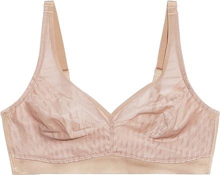 NWT Wacoal 34DD Elevated Allure Wire free Bra 852336 Beige 118615