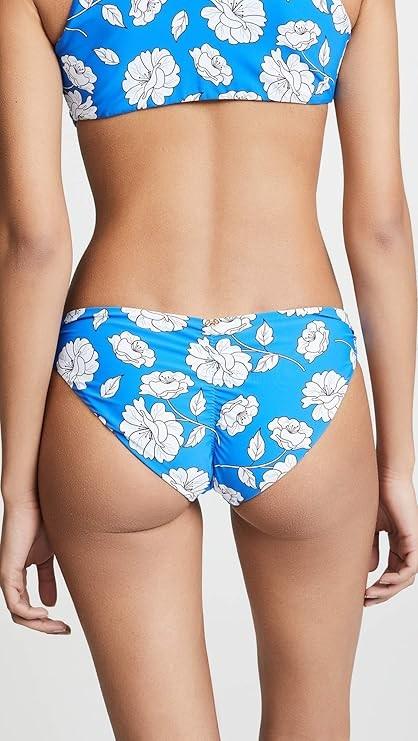 NWT PIlyq Poppy D Reversible Andrea Top & Basic Cheeky Bottom Blue Black 118687