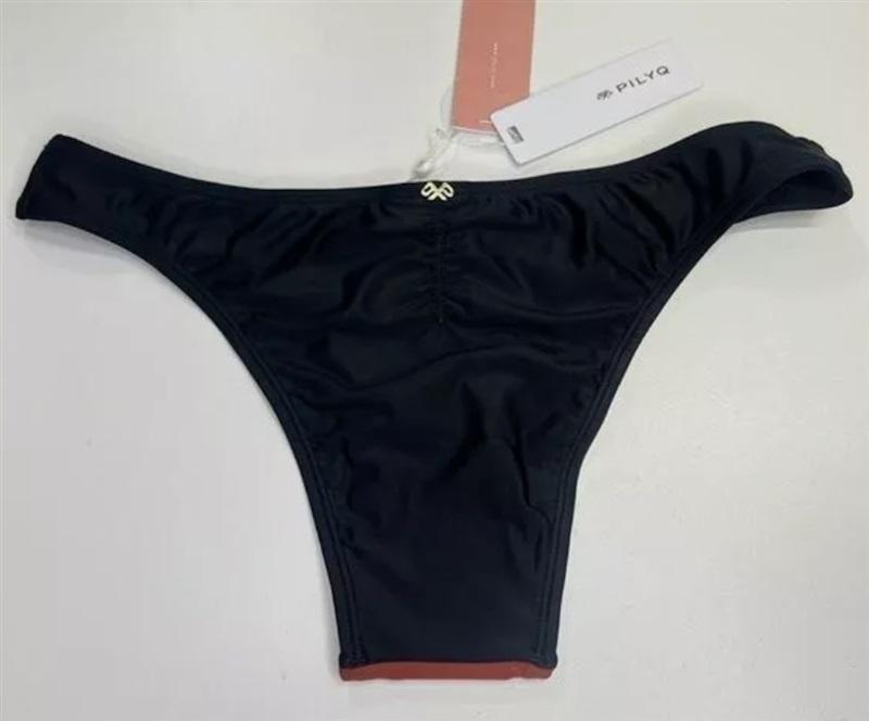 NWT PIlyq PQ Henna M Color Block Teeny Bikini Swim Bottom 118702