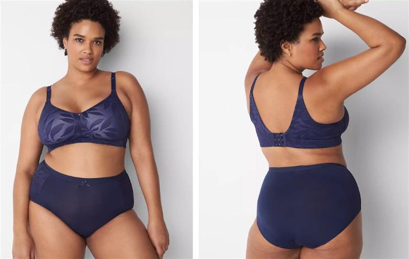 PO Cacique 38H Invisible Backsmoother Lightly Lined Bra Wireless 118703