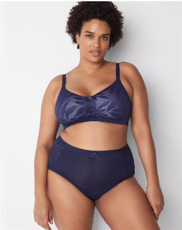 PO Cacique 38H Invisible Backsmoother Lightly Lined Bra Wireless 118703