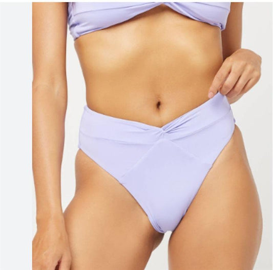 NWT L*Space XL Nancy Lee Bottom Bitsy Bikini Swimsuit Purple 118708