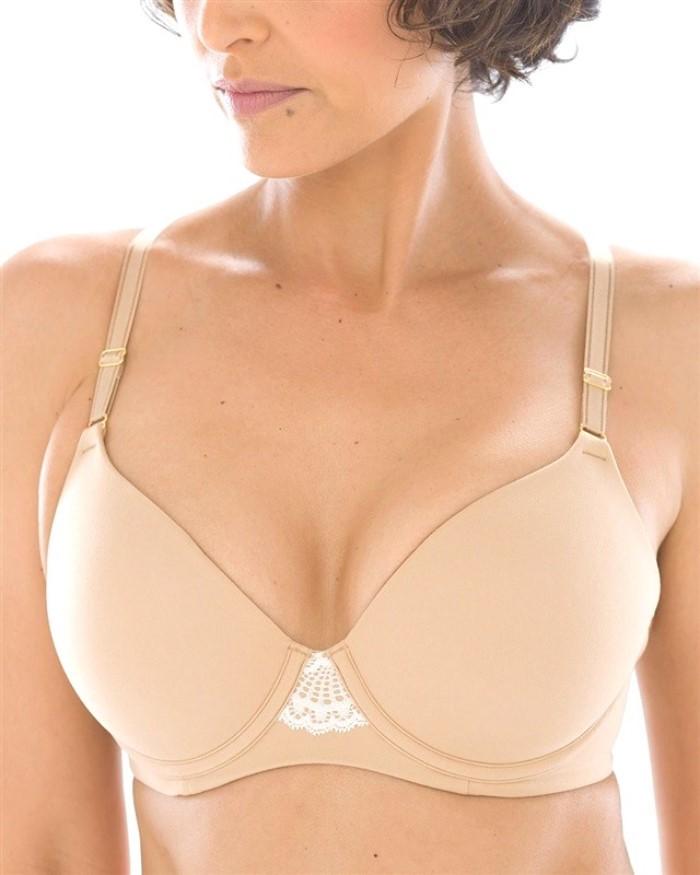 NWOT Soma 34C Embraceable Geo Lace Perfect Coverage Racerback Bra 118796