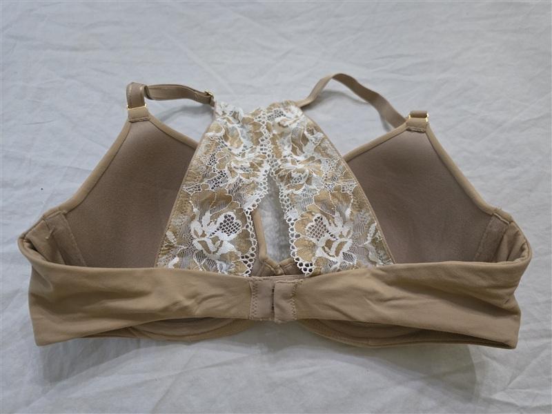 NWOT Soma 34C Embraceable Geo Lace Perfect Coverage Racerback Bra 118796
