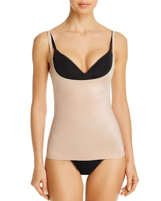 NWT Spanx 3x Shape Suit Your Fancy Open-Bust Cami Beige 118850