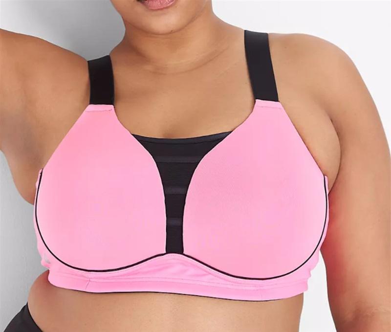 NWOT Lane Bryant LIVI 44DD Active Medium-Impact Wick Wireless Sport Bra 119022