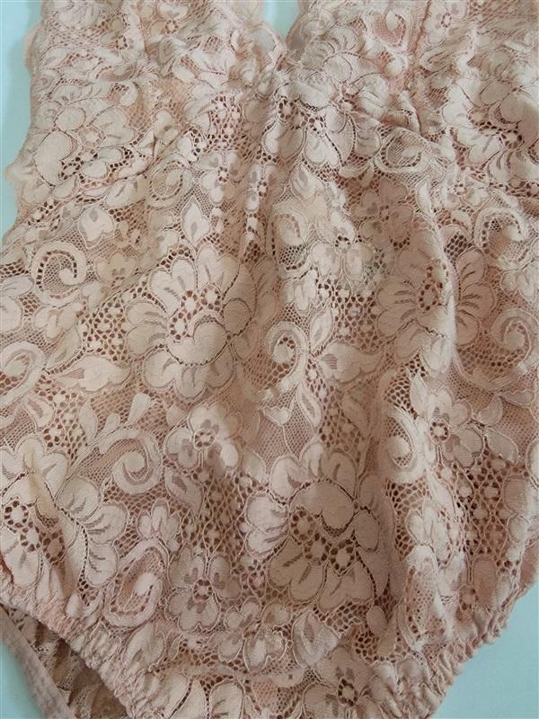 NWT Free People HAH Hot As Hell XS Bridal lace Bodysuit Rose 119087