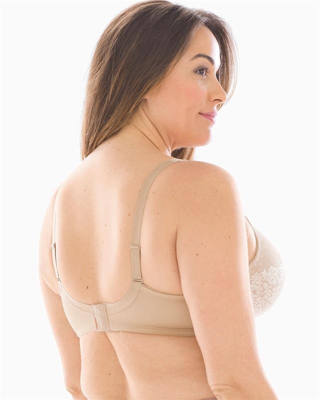 NWOT Soma 44DD Stunning Support Balconette Bra Beige 119146