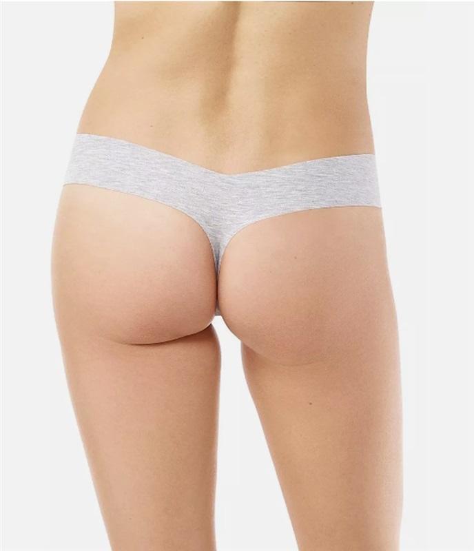 NWT Commando m/l Bikini Heathered Oatmeal Thong 119153