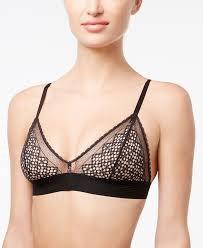 NWT DKNY S Nightfall Bralette Lingerie DK2007 Black Lace 119154