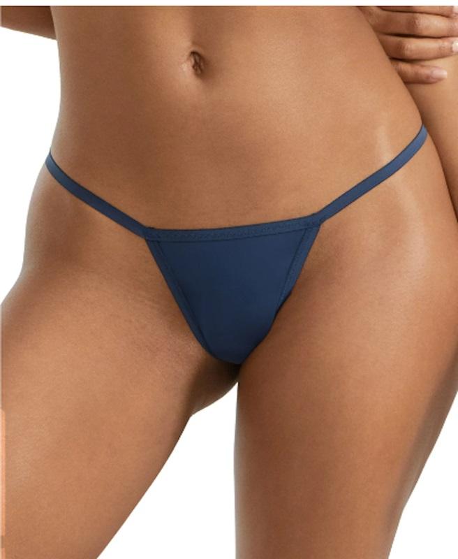 NWT Hanky Panky OS BreatheSoft G-String 6J2054B Blue 119186