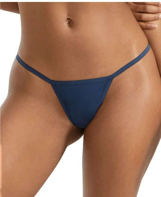 NWT Hanky Panky OS BreatheSoft G-String 6J2054B Blue 119186