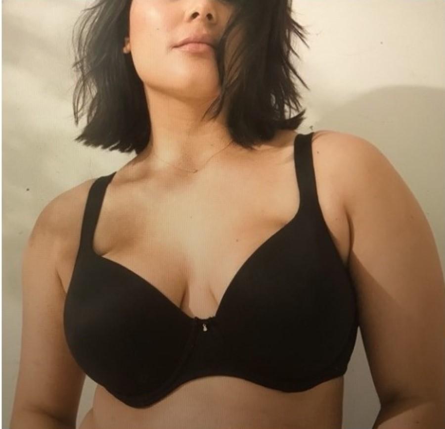 NWOT Soma 40DD Embraceable Full Coverage Underwire Bra Black 119249